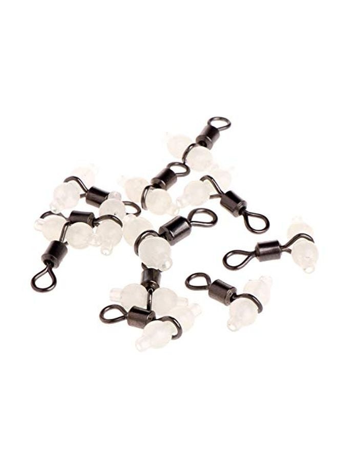 10Pcs 15x13mm 3 Way Fishing Swivels Rolling Swivels Sea Fishing Tackle Connector - Image 3