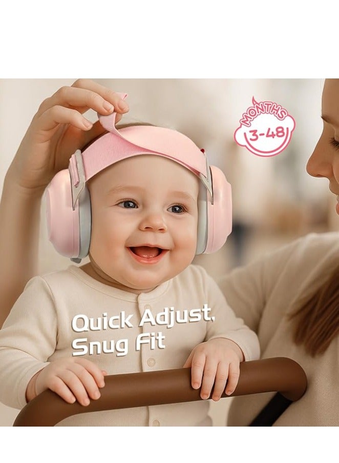 Faylor Baby Ear Muffs for Noise Protection, 25 dB Noise-Cancelling Headphones for Newborns, Infants u0026 Toddlers (3–48 Months), Travel, Airplanes, Blue - Image 5
