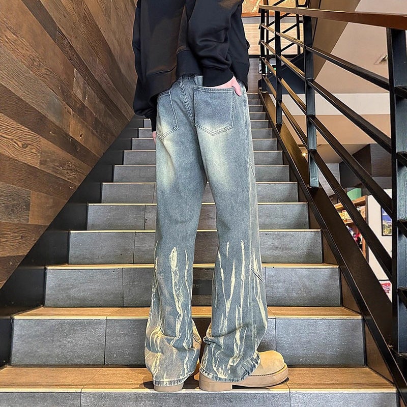 Unisex Casual Daily Denim Jeans - Image 5