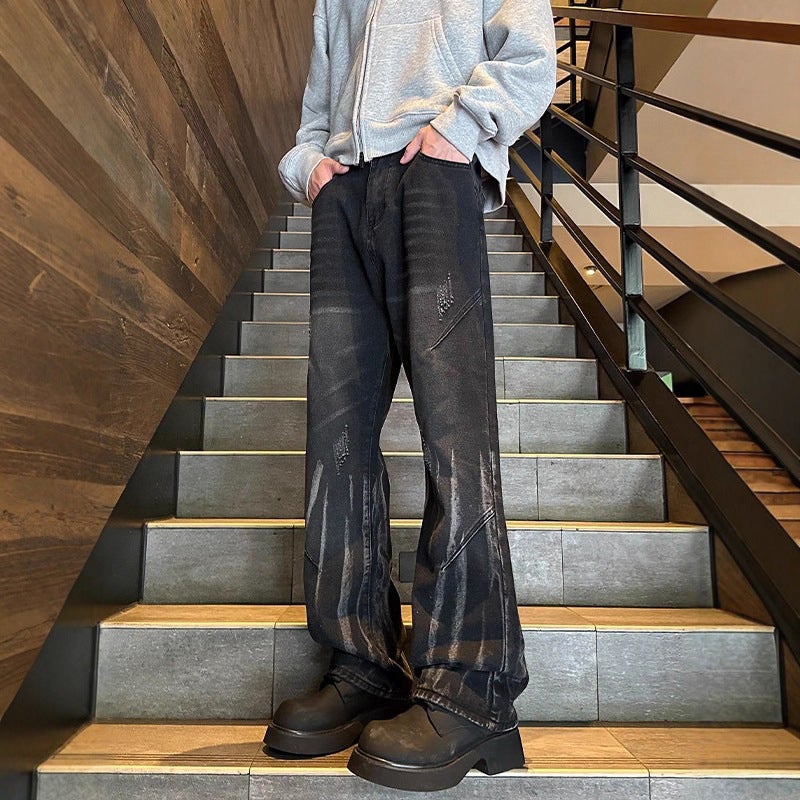 Unisex Casual Daily Denim Jeans - Image 3