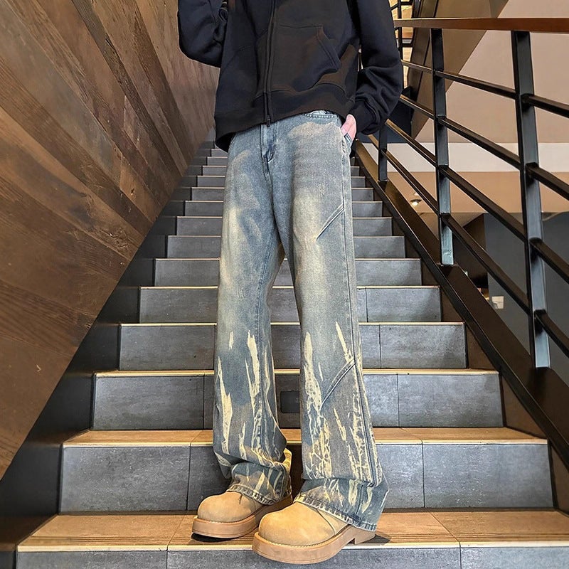 Unisex Casual Daily Denim Jeans - Image 2