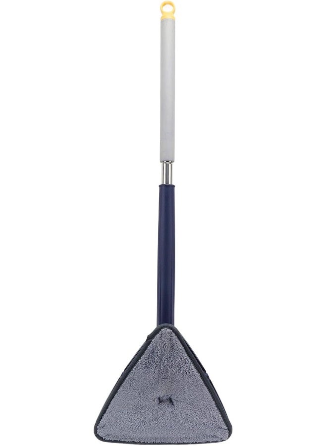 Triangular Wall Mop, Flexible Water Absorption Hand Washing Free Rotatable Mop for Household for Window Corners  - Image 1