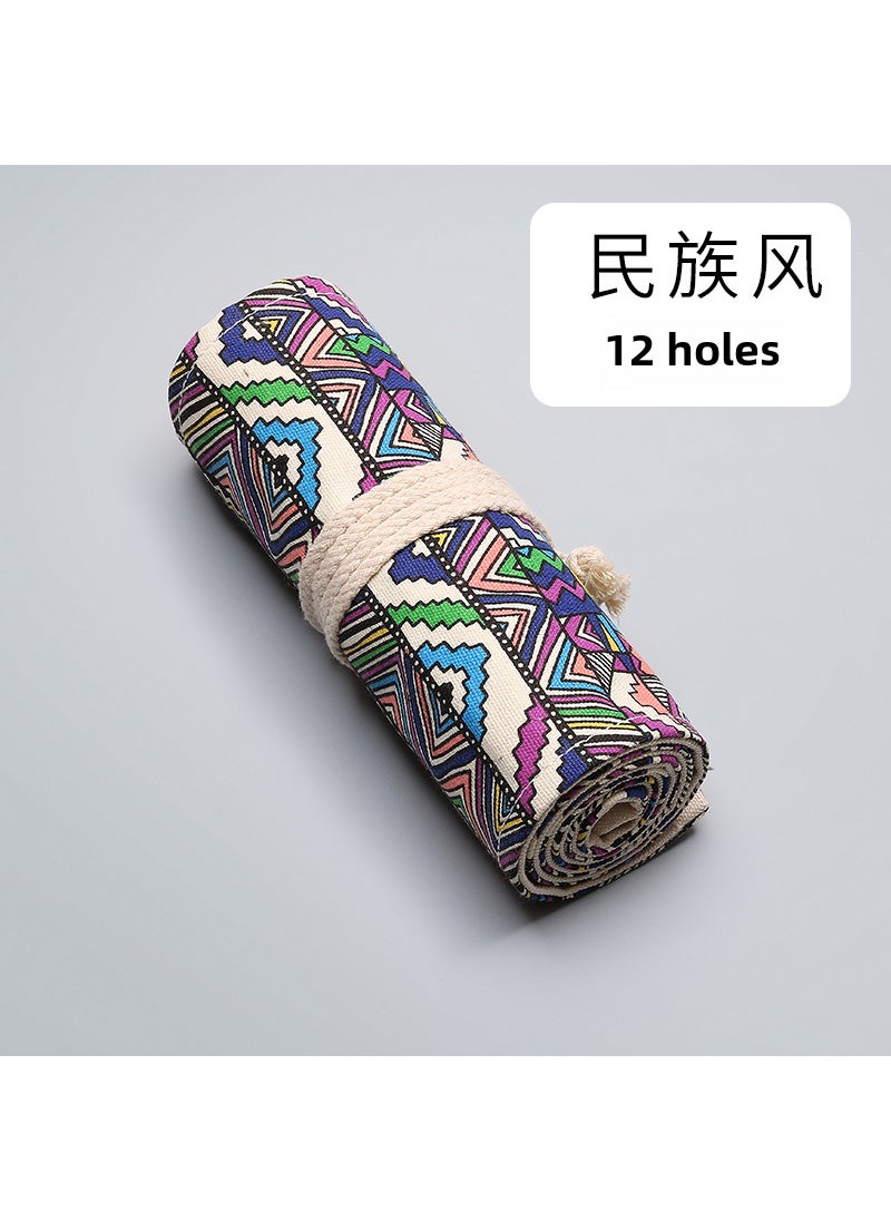 Ethnic Canvas Print Pencil Roll Case 12/24/36/48/72 Slot 12 holes-National Wind - pzsku/ZC67E3BDF58F6727343A1Z/45/_/1733136477/5b4516d0-9866-4ecf-a1a3-3131f1c4089f