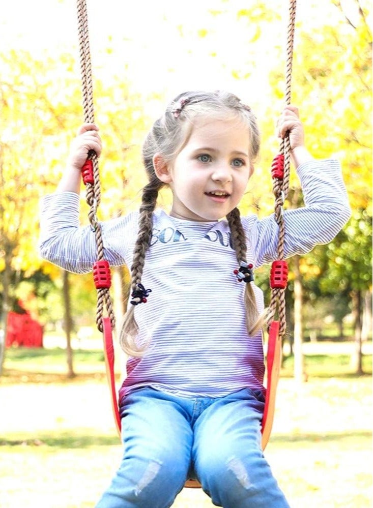 Funz Non-Slip Sturdy Durable Easy Installation Swing Seat Set Playground Equipment - Image 3