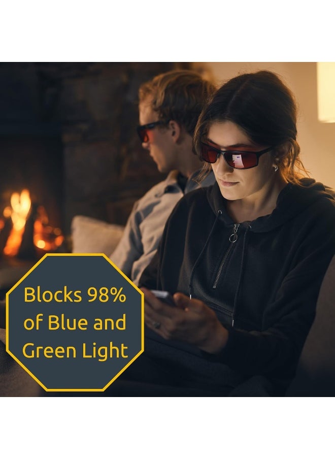 truedark - Truedark Twilights Elite Glasses Protect Your Eyes From Harmful Nighttime Junk Light Blockers - Image 1