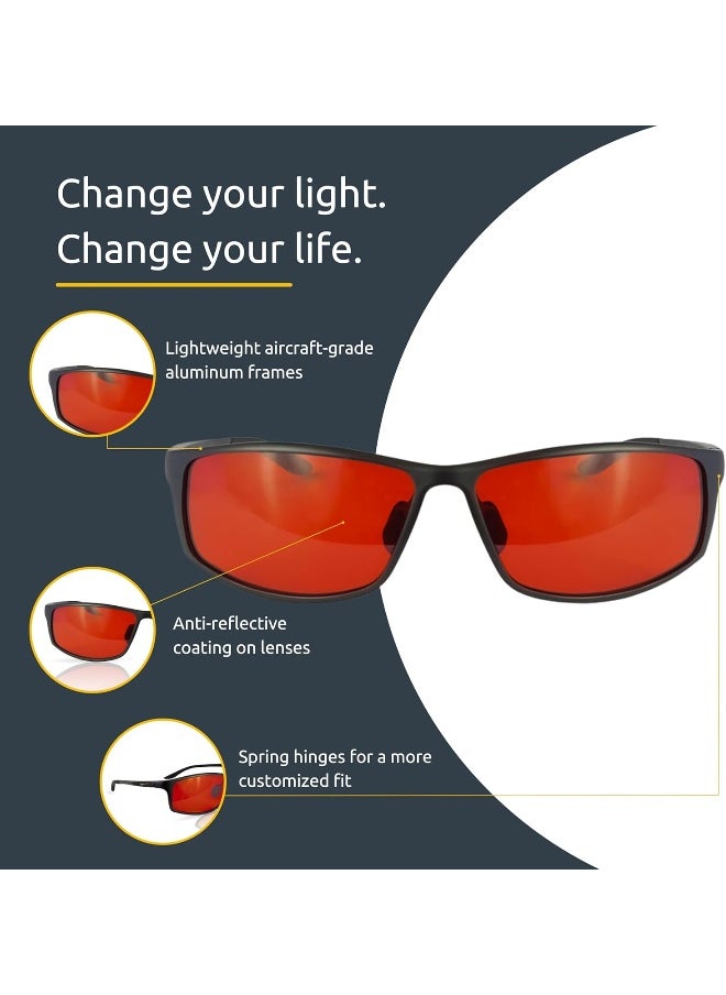 truedark - Truedark Twilights Elite Glasses Protect Your Eyes From Harmful Nighttime Junk Light Blockers - Image 1