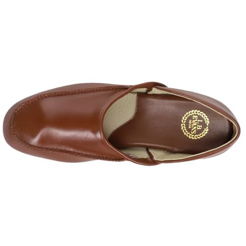 L.B. Evans Men's Chicopee Slipper,Tan,11.5 EEE - Image 5