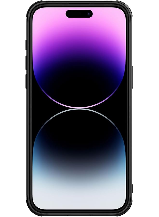 Nillkin Camshield Prop Leather Magnetic Series Cover Case Designed For Iphone 15 Pro Black - Image 4