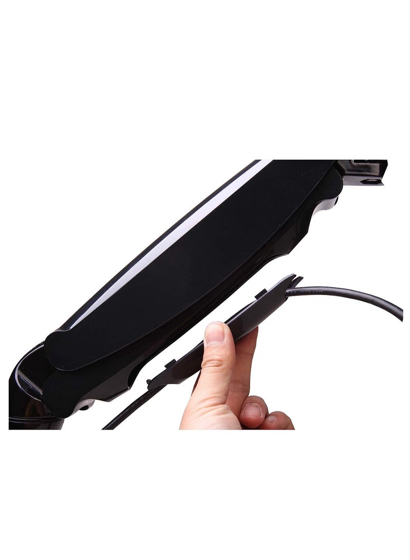 Full Motion Desk Mount (clamp & grommet) for 10-30" Monitor Screen, Height Adjustable (gas spring) - Image 5