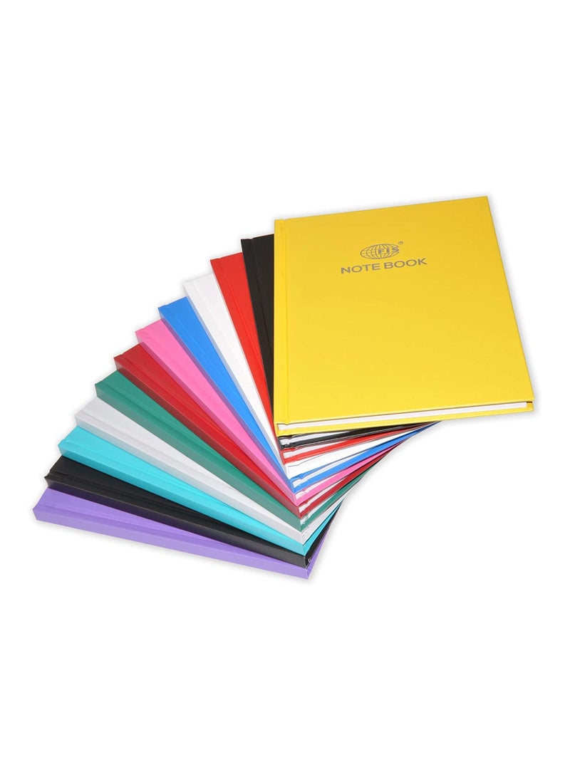 FIS 12-Piece FIS A5 PP Cover Notebook 100-Sheets Single Line, Multicolour - FSNBA5SLPPASST - Image 2