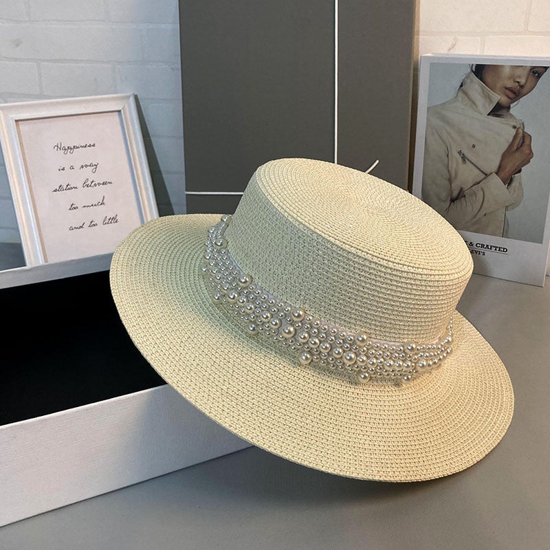 Winter Fedora Hat Women Removable Strap M Logo French  Hat - Image 1