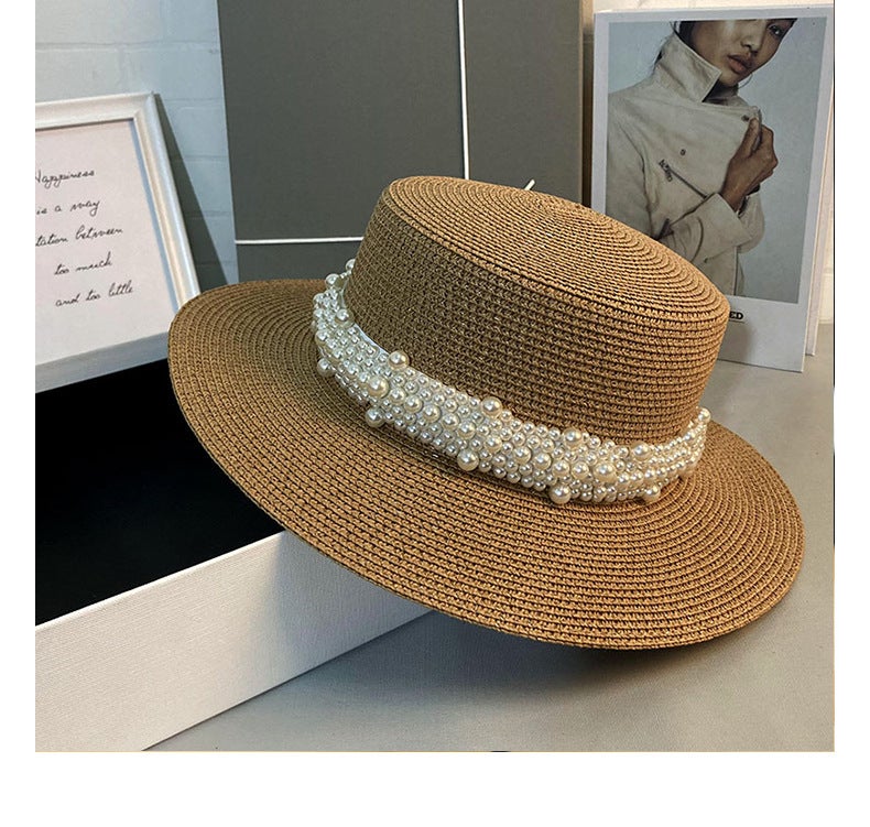 Winter Fedora Hat Women Removable Strap M Logo French  Hat - Image 4