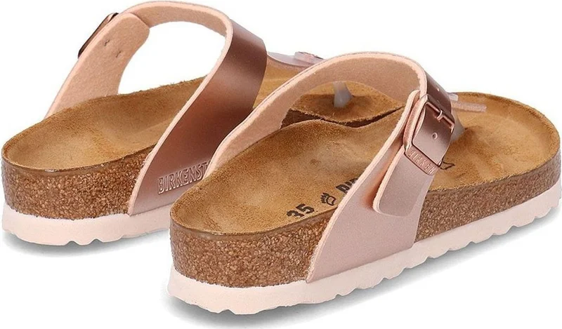 بيركنستوك 1012525 Bronze Women's Flip Flops