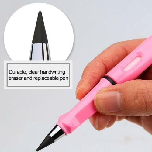 Kunya 4Pcs Portable Reusable Erasable Writing Pencil, Everlasting Inkless Magic Pencil - Image 2