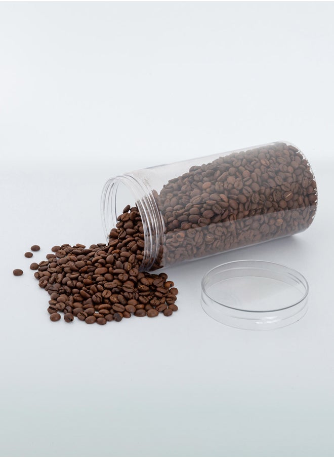 AL SANIDI Plastic Spices Storage, Tea, coffee and sugar storage for trips, Transparent , capacity 1350 ml  - Image 2