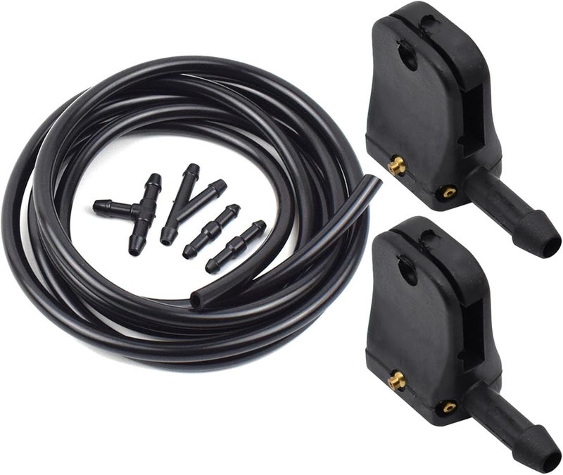 DEMULAX Universal Wiper Arm Washer Nozzle Spray Jet Hose - Image 1