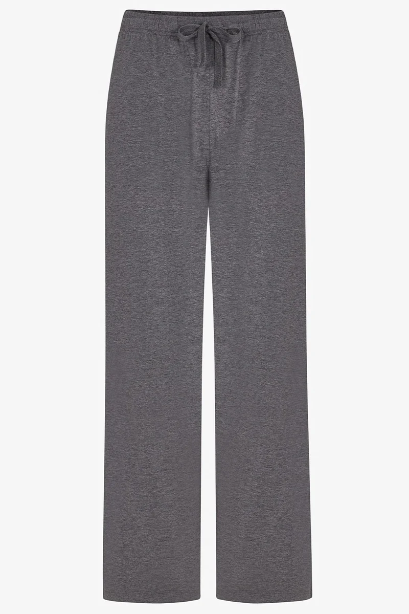 Penti Charcoal Grey PENTI Men's Modern Stone Oversized Short Sleeve Pajama Set for Men | Best Price UAE