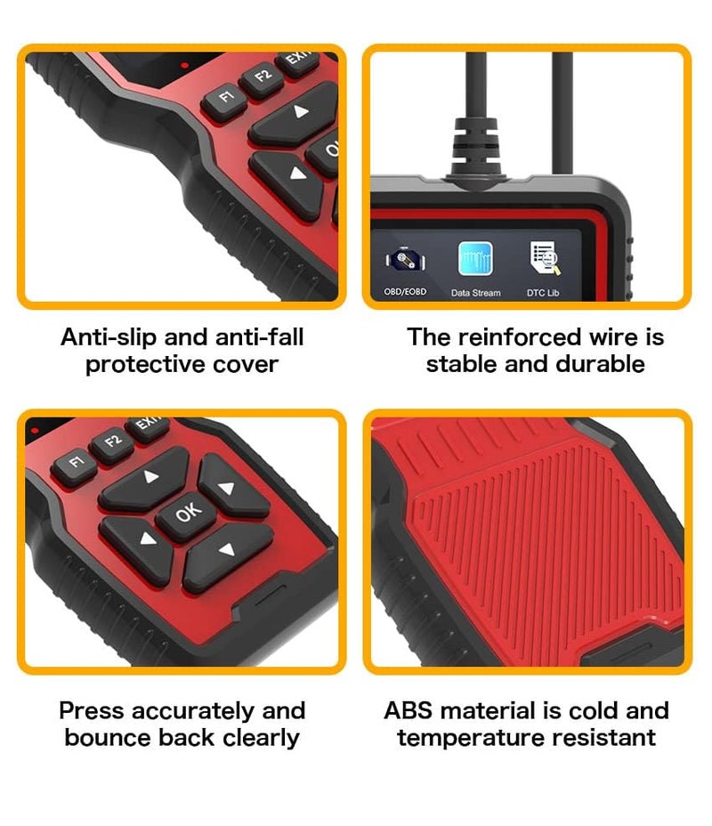 DANLITE TOOLS TECHNICIAN V519 OBD -II SCANNER WITH BS6 BIKE CABLE (KIT) (V519 OBD-II AND SCANE CABLE) - Image 5