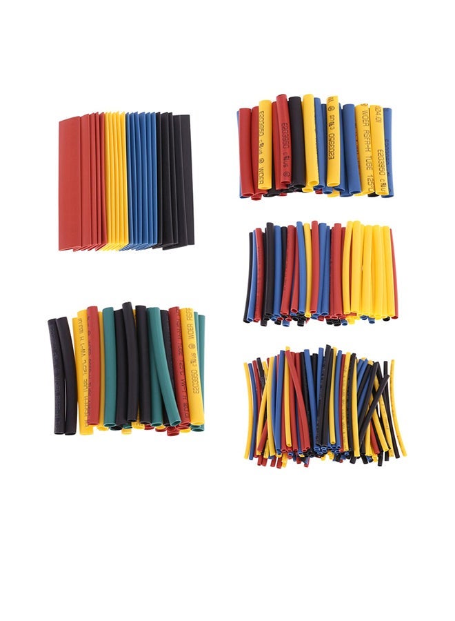 328-Piece Professional Colorful Free Heat Shrink Tubing Set multicolour 15.00X5.00X7.00cm - Image 1
