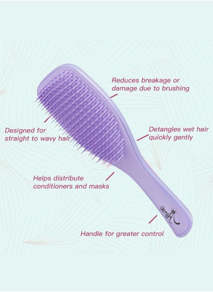 Prime - Hairbrush Wet Detangler Hair Dryer brush Styling Straightening for Women and men - Image 1