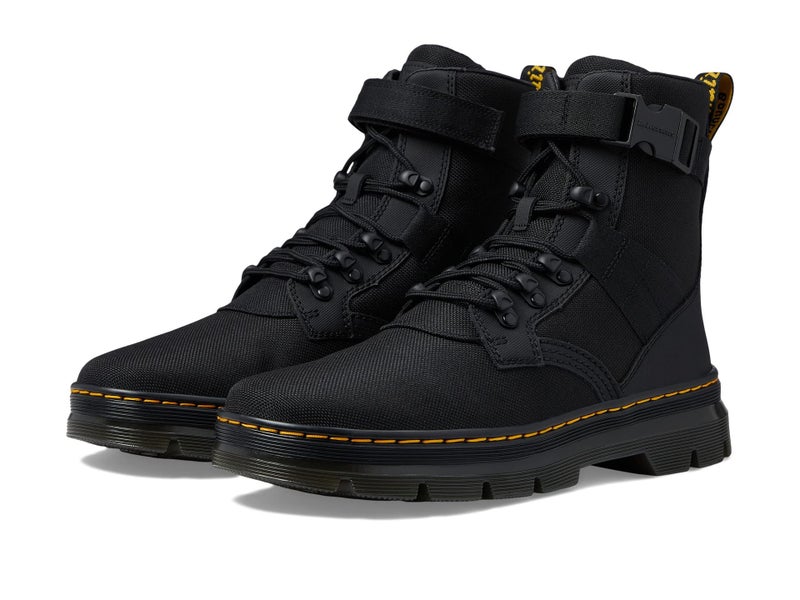 Dr Martens حذاء دكتور مارتنز كومبس تك II الكاجوال، أسود بولي إضافي قوي، 14 للنساء / 13 للرجال - Image 1