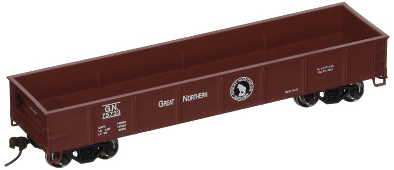 Bachmann Trains 40 Gondola GREAT NORTHERN HO Scale Grey 8 - Image 2