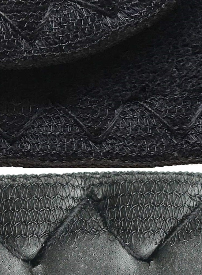 Happystep Cotton Terry Cloth Insoles, Barefoot Shoe Inserts, Sweat Absorption, Odor Control, Moisture-Wicking, Washable and Reusable, Zero Drop Shoe Insoles, 1 Pair Black and 1 Pair White (Women 8) - Image 5