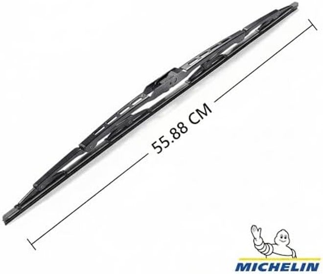 Michelin Rainforce Wiper Blade 26" – All-Weather Windshield Wiper, Universal Hook Fit, Natural Rubber, 1 Count - Image 3