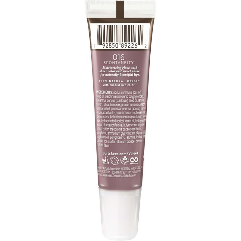 Burt's Bees 100% Natural Origin Moisturizing Lip Shine, Spontaneity - 1 Tube - Image 5