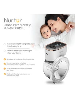 Nurtur Pack Of 1 Electric Wearable Breast Pump Pack Of 1  - Image 2
