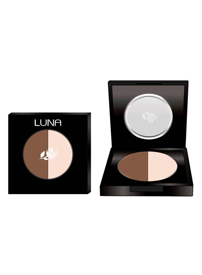 Luna Eyebrow Powder Brown 2 -4.5GM - Image 1