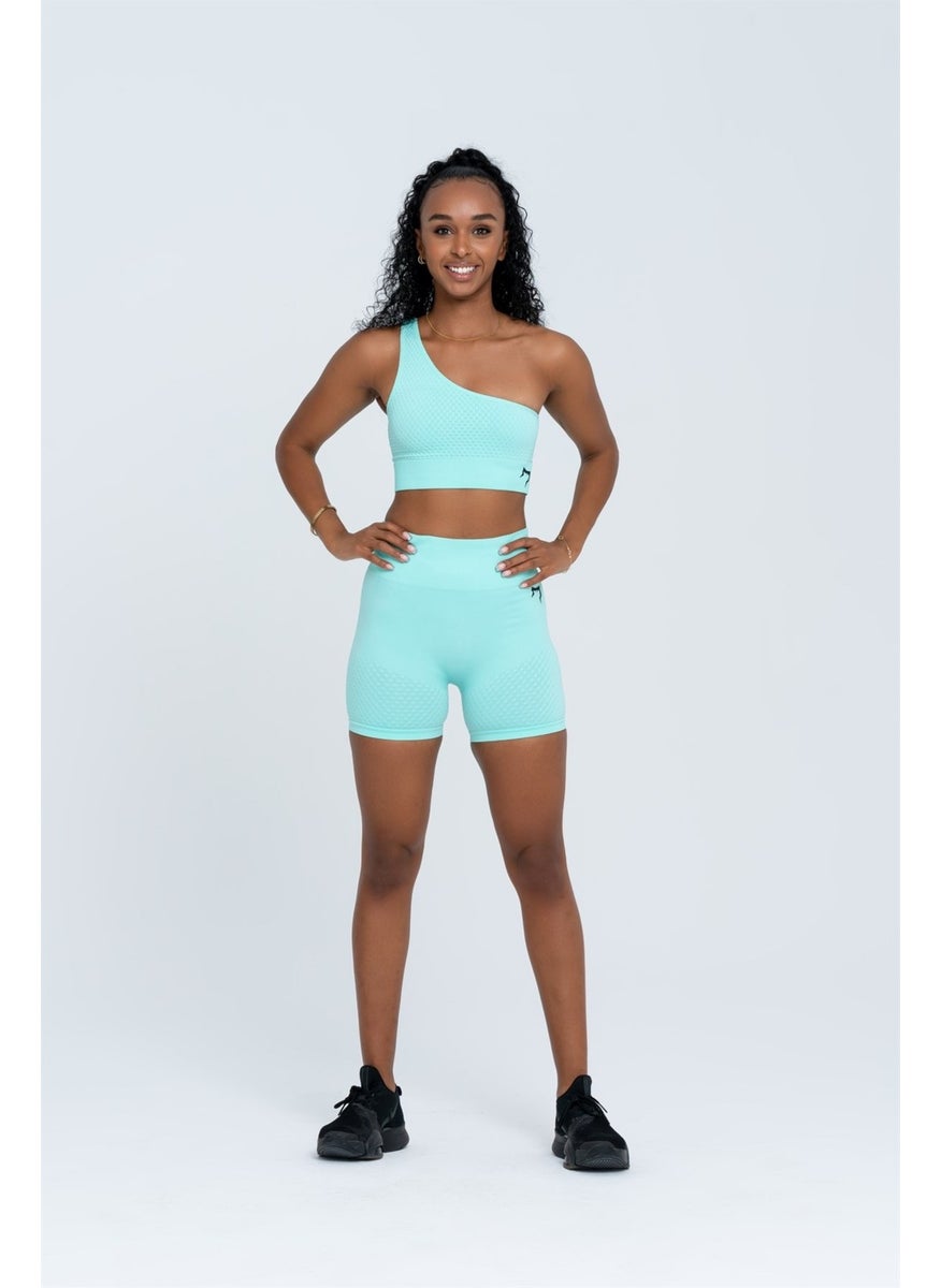 Gymwolves Women's Sports Shorts | Seamless Sports Shorts |  - Image 2