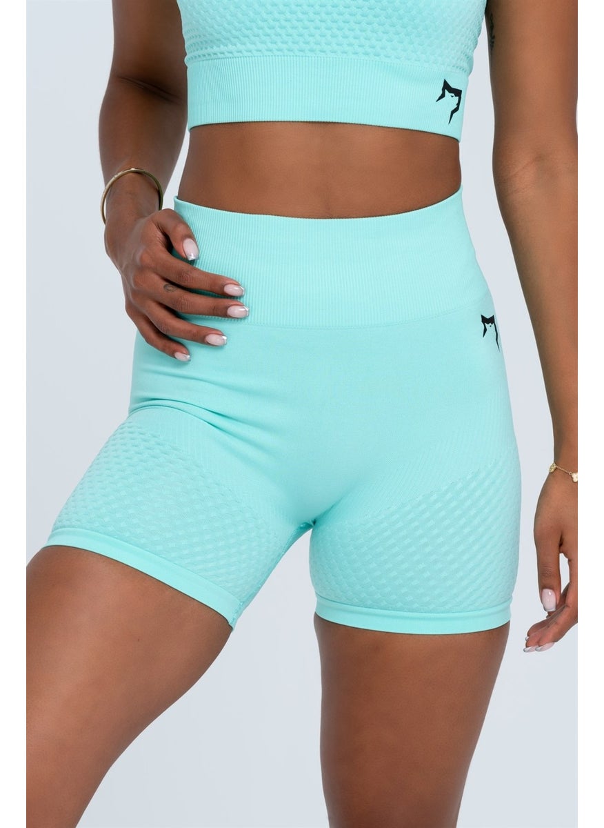 Gymwolves Women's Sports Shorts | Seamless Sports Shorts |  - Image 1