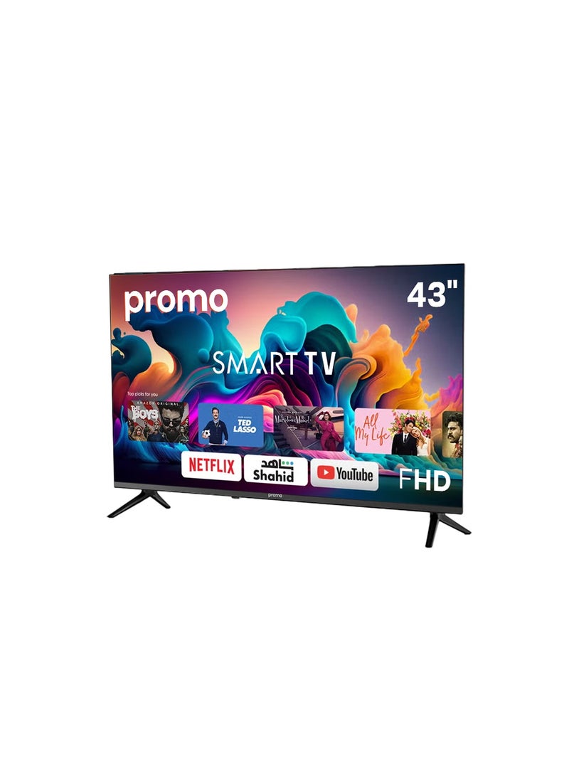 برومو شاشة 43 بوصة - FHD - سمارت، 43-PA6000، DLED - Image 1