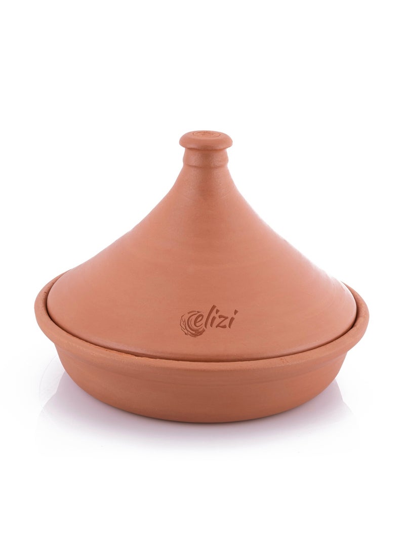 Elizi Ã‡Ã¶mlekleri تاجين طين يدوي الصنع مقاس كبير - Image 1