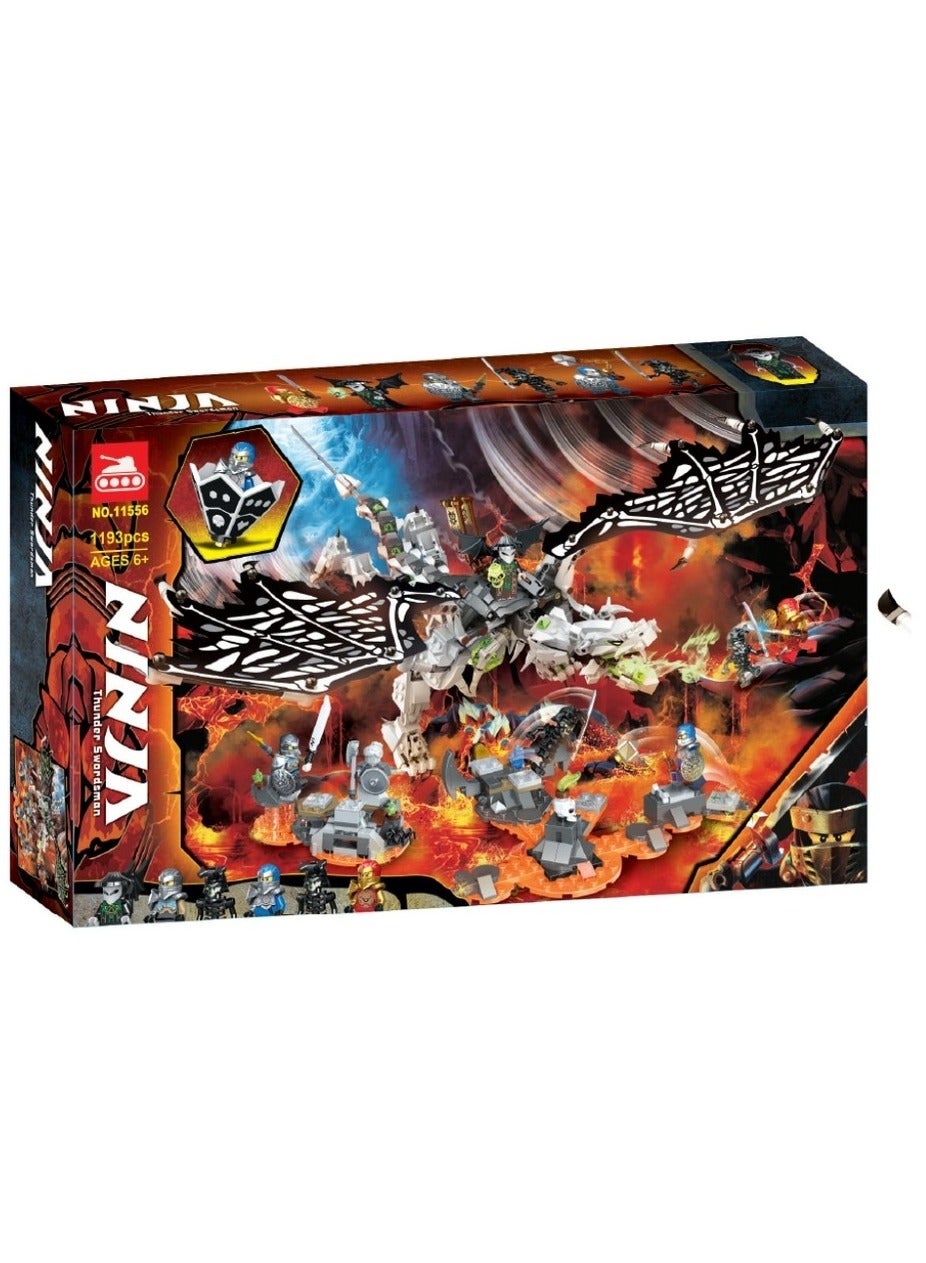 Lari Skeleton Wizard Dragon 1193 Pieces - 11556