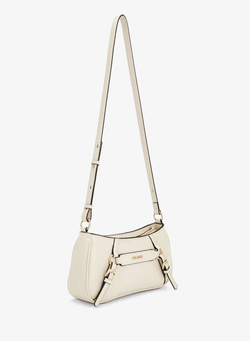 Celeste Buckle Detail Crossbody Bag With Adjustable Strap
