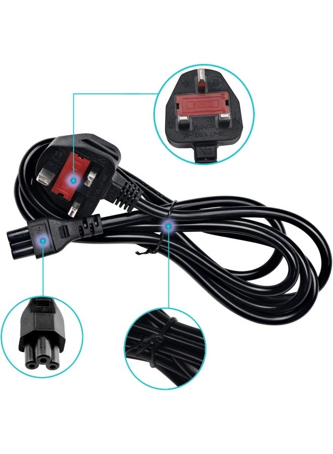 Melfi 1.2M Uk Plug Electric Power Cord 13A With 3Pin Connector Power Supply Lead Extension Cable - Image 3