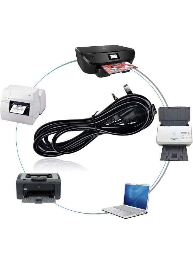 Melfi 1.2M Uk Plug Electric Power Cord 13A With 3Pin Connector Power Supply Lead Extension Cable - Image 4