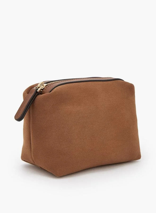 Celeste BEIGE Monogram Print Tote Bag With Pouch for Women | Best Price UAE