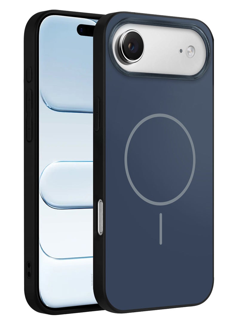 CATANES Hard TPU Case Cover for Apple iPhone 17 Air - Glossy and Slim Fit - Full Coverage - Anti-Fingerprint - Dark Blue - Image 1