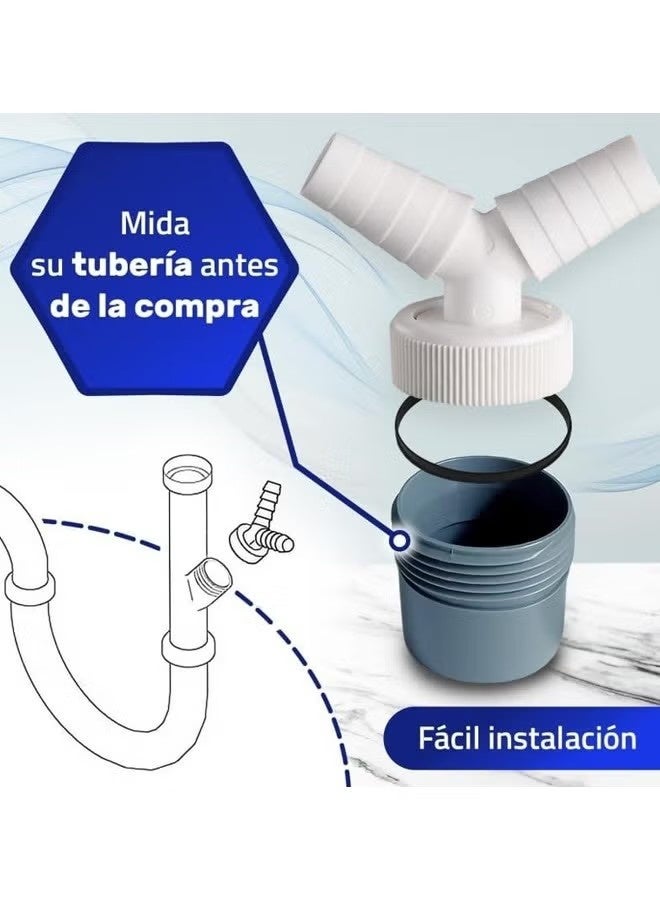 تقسيم شكل حرف Y حسب الغسالة وغسالة الأطباق، مدخل 18-24 مم - Image 5