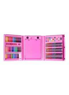 H&B 208-Piece Art Drawing Set Pink/Blue  - Image 1