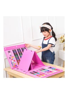 H&B 208-Piece Art Drawing Set Pink/Blue  - Image 3