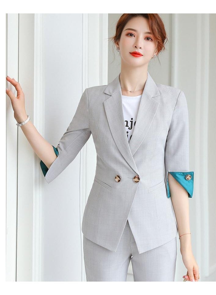 KUYING - New Slim Fit Suit Set - Image 1