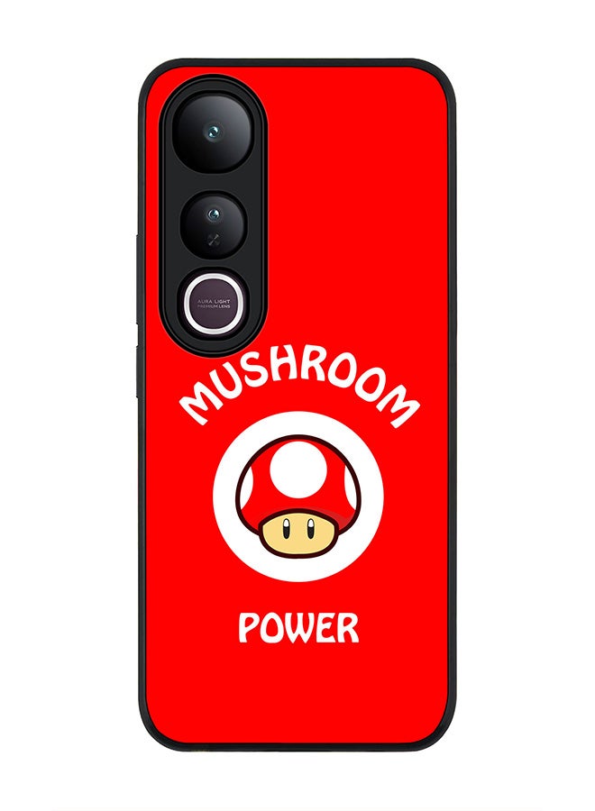 Stylizedd For vivo V50 Lite Case,Slim fit Camera Protection, Shockproof Thin Phone cover  - Mushroom Power