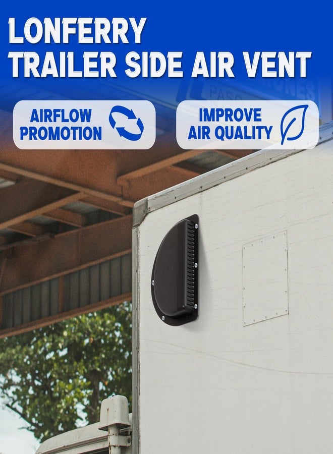 Lonffery RV Vent Covers for Trailer - Side Air Vents for ATV, Cycle, Truck, Cargo, Work Trailers - Image 2