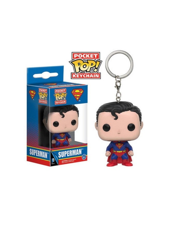 Cartoon Key Chain Pendant Hand Gift-Color:Superman Keychain  - Image 1
