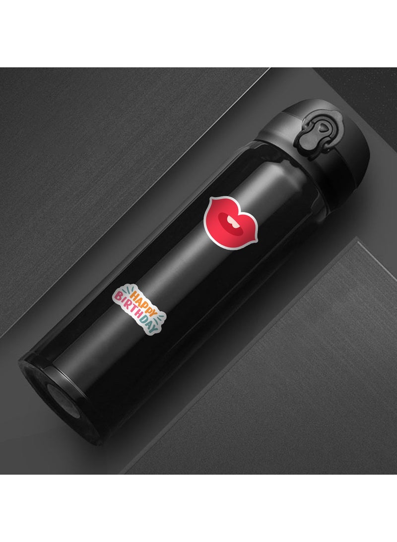 50Pcs Fashion Cartoon Stickers Cute Interesting Graffiti Laptop Stickers Notebook Mobile Phone Water Glass Decorative Stickers Waterproof Handbook Stickers Batch - Image 3