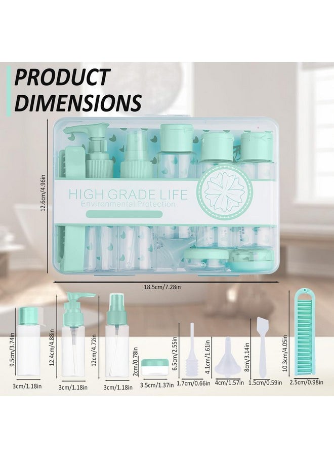 BangBoom BangBoom Travel Bottles Kit for Toiletries Trial Size Empty Bottles Set Toiletry Dispenser Bottle Leak Proof Bottles for Journey Business Trip Hotel Camping  - Image 2